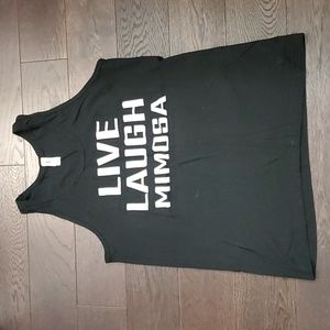 Live, Laugh, Mimosa Brunch Tank Top